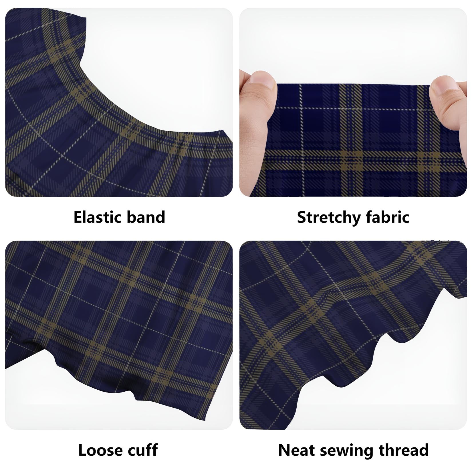 Rhys of Wales Tartan Off Shoulder Long Dress - Tartan Vibes Clothing