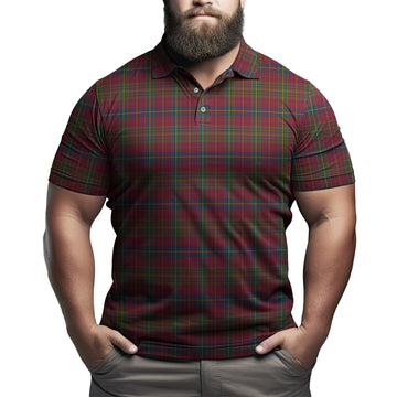 Rice of Wales Tartan Mens Polo Shirt Kid - Tartan Vibes Clothing