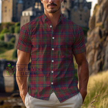 Rice of Wales Tartan Cotton Hawaiian Shirt Kid - Tartan Vibes Clothing