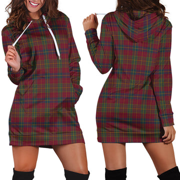 Rice of Wales Tartan Hoodie Dress - Tartan Vibes Clothing