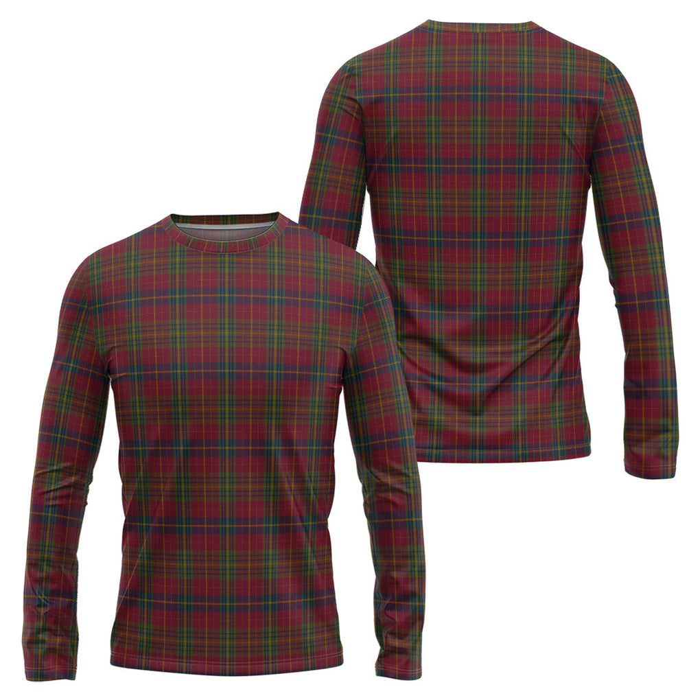 Rice of Wales Tartan Long Sleeve T-Shirt Unisex - Tartan Vibes Clothing