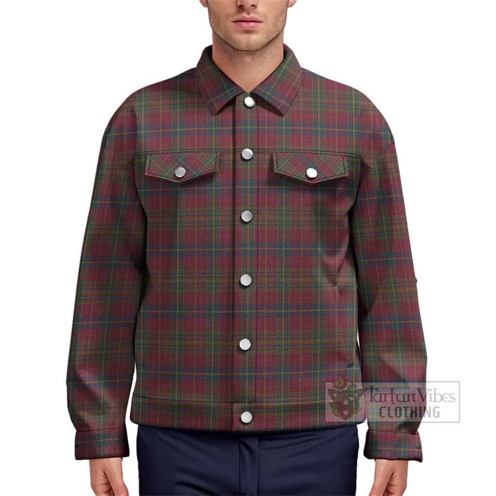 Rice of Wales Tartan Unisex Lapel Cotton Jacket Unisex - Tartan Vibes Clothing