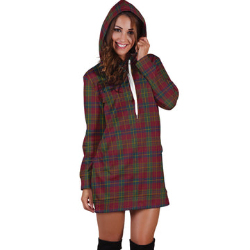 Rice of Wales Tartan Hoodie Dress - Tartan Vibes Clothing