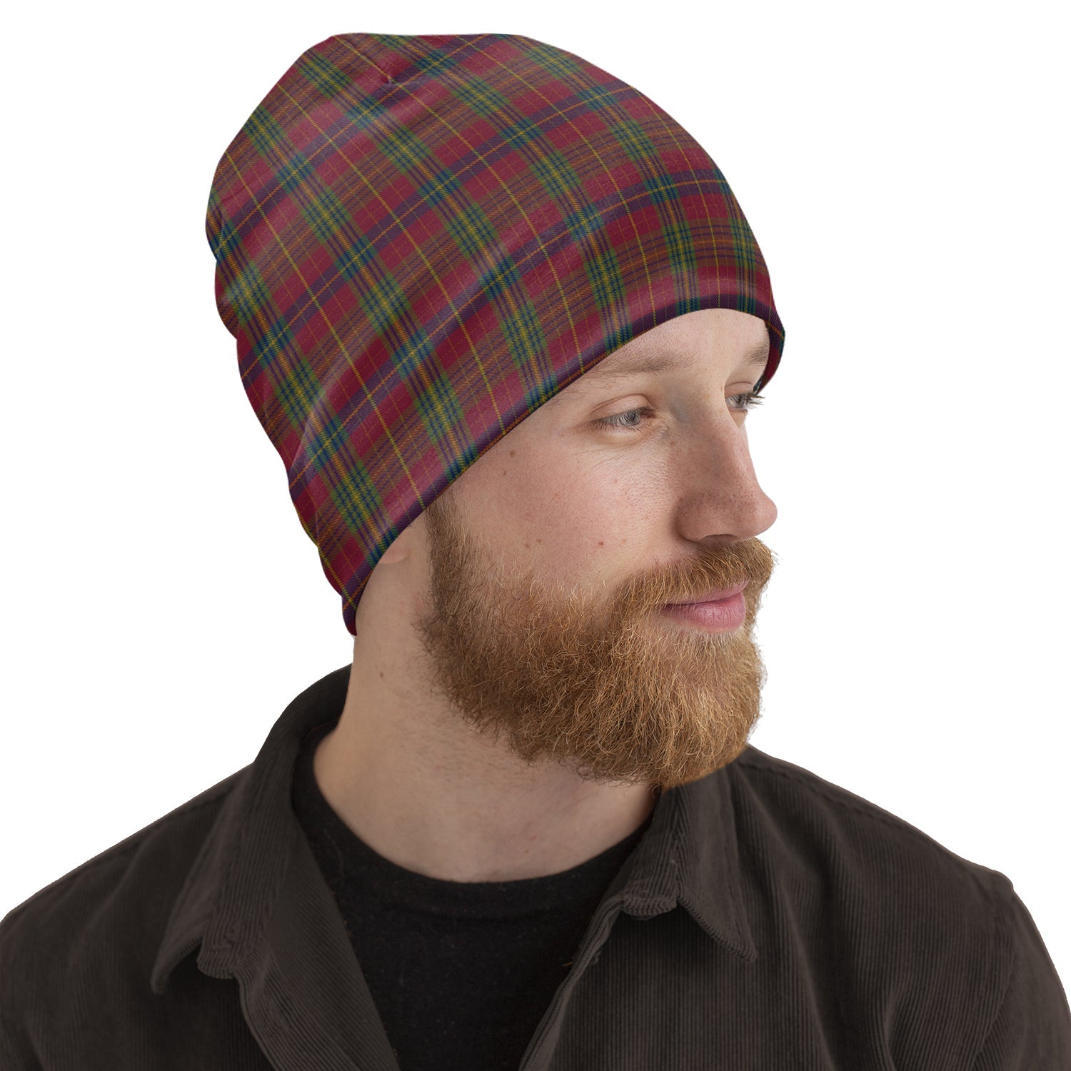 Rice of Wales Tartan Beanies Hat - Tartan Vibes Clothing