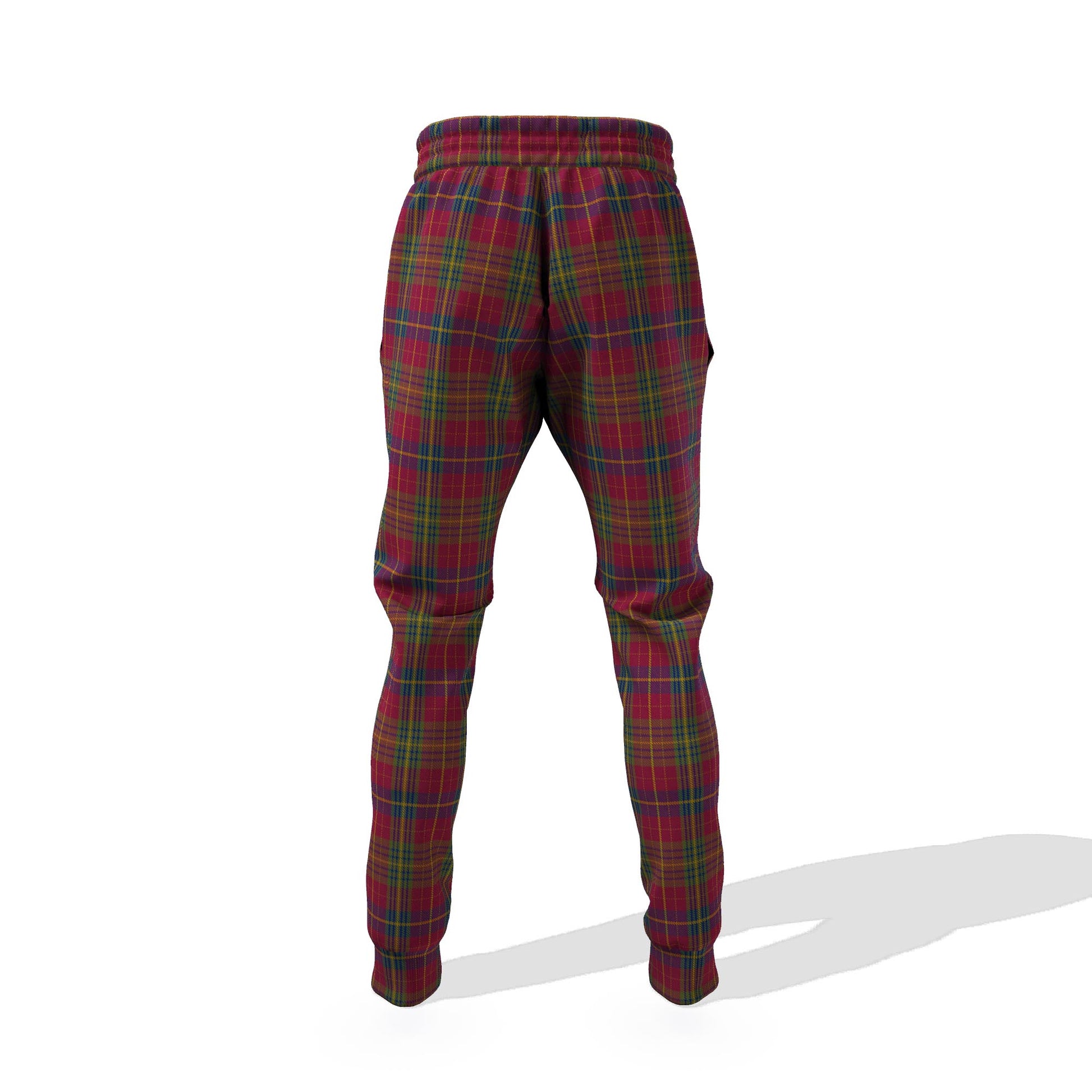 Rice of Wales Tartan Joggers Pants 6XL - Tartan Vibes Clothing