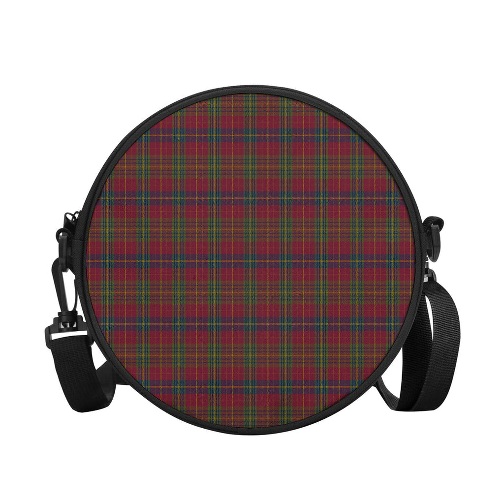 Rice of Wales Tartan Round Satchel Bags - Tartan Vibes Clothing