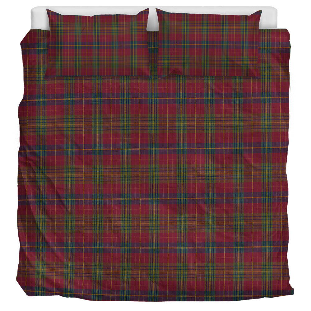 Rice of Wales Tartan Bedding Set - Tartan Vibes Clothing