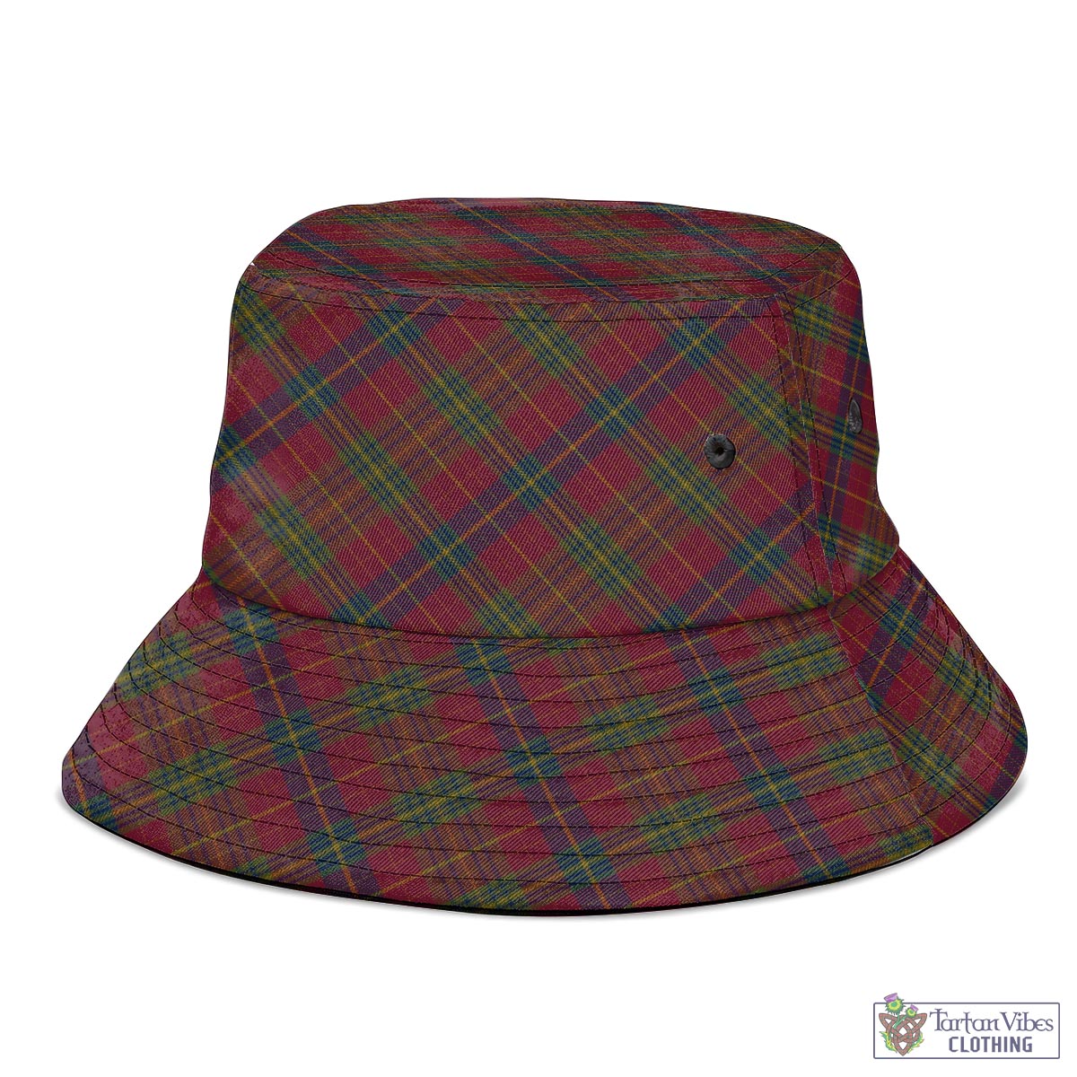 Rice of Wales Tartan Bucket Hat - Tartan Vibes Clothing