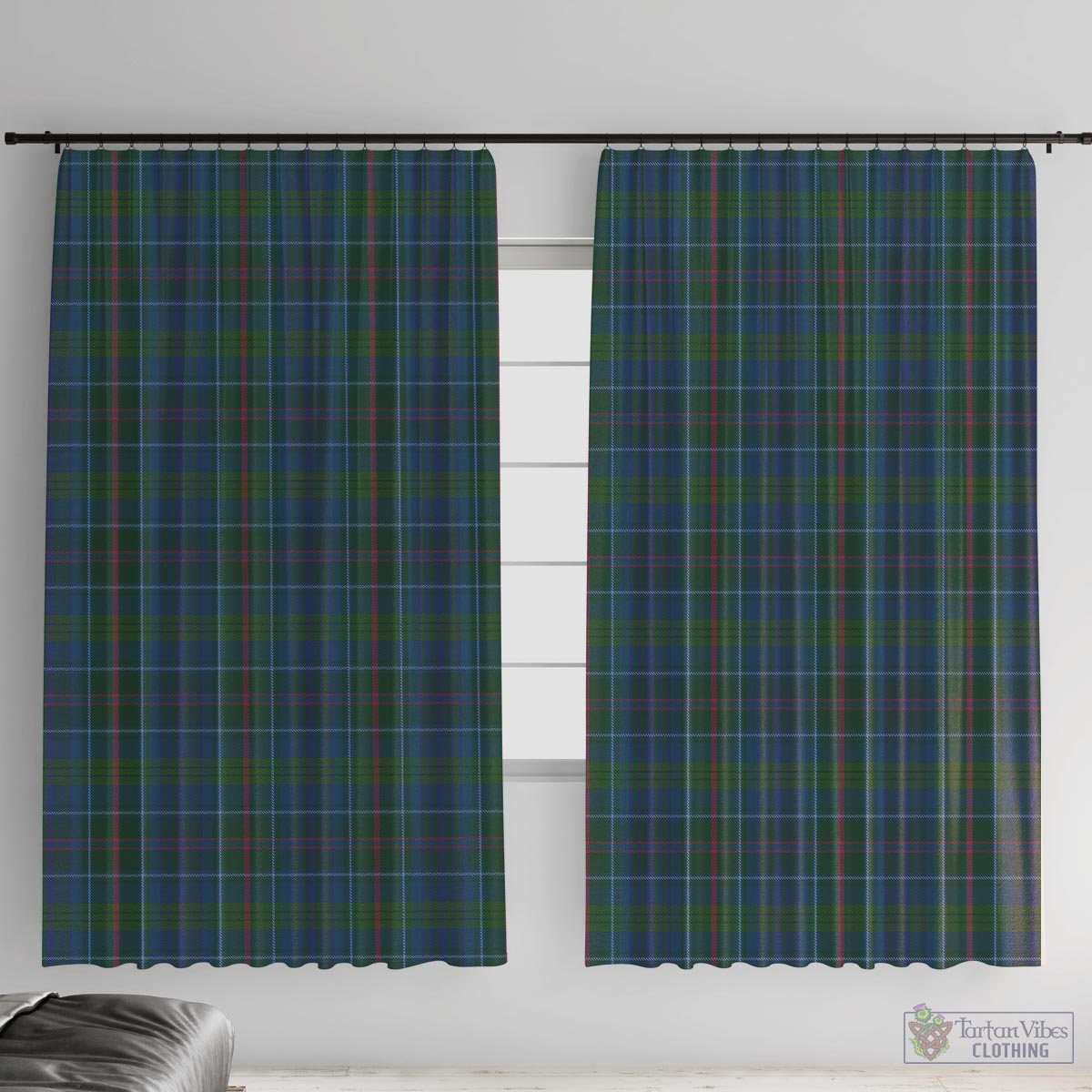 Richard of Wales Tartan Window Curtain