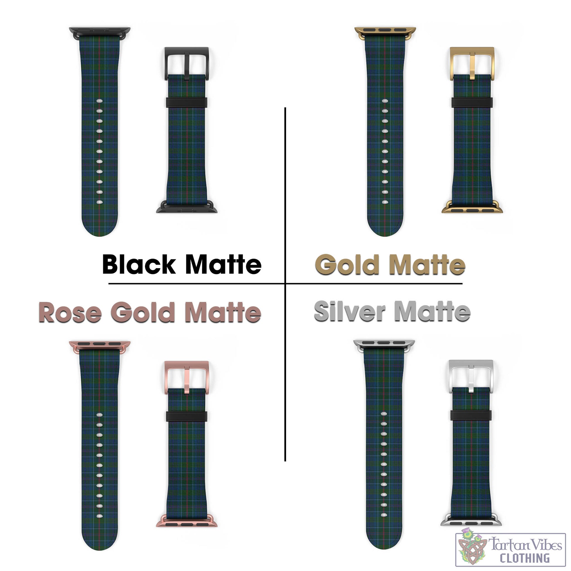 Richard of Wales Tartan Watch Band 42 - 45 mm - Tartan Vibes Clothing