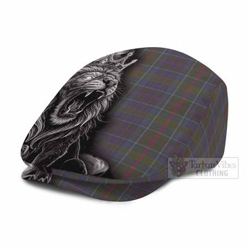 Richard of Wales Tartan Flat Cap, Jeff Cap Roaring Lion Heritage