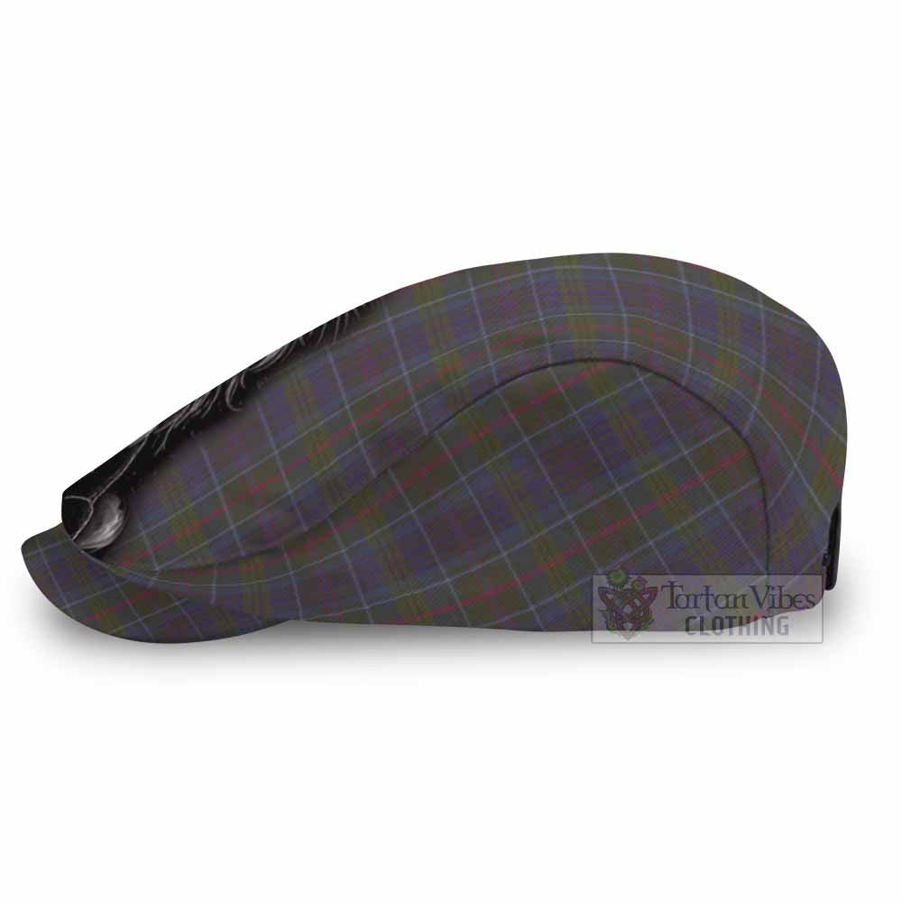 Richard of Wales Tartan Flat Cap, Jeff Cap Roaring Lion Heritage