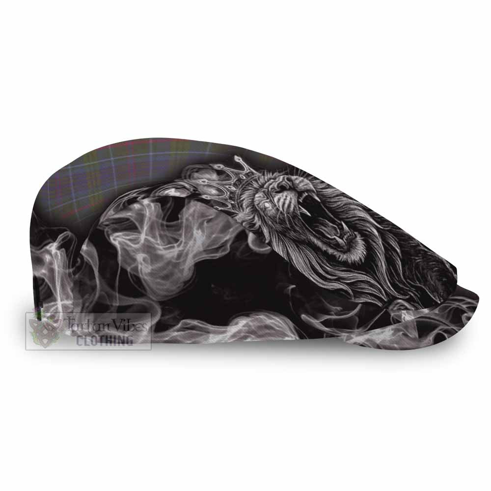 Richard of Wales Tartan Flat Cap, Jeff Cap Roaring Lion Heritage