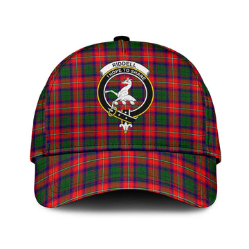 Riddell Tartan Classic Cap with Family Crest