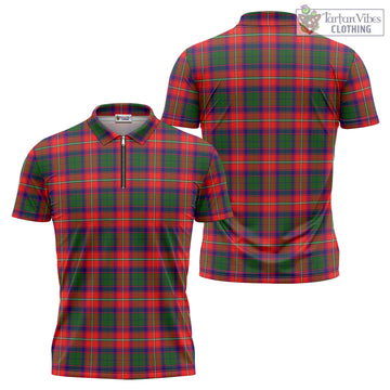 Riddell Tartan Zipper Polo Shirt Unisex - Tartan Vibes Clothing