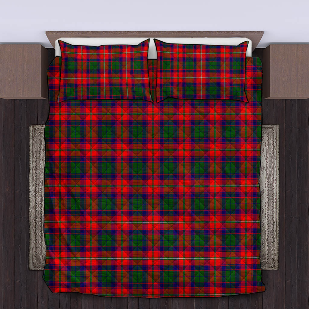 Riddell Tartan Quilt Bed Set King - Tartan Vibes Clothing