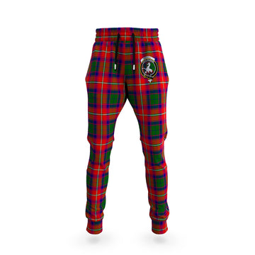Riddell Tartan Joggers Pants with Family Crest