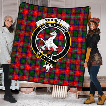 riddell-tartan-quilt-with-family-crest
