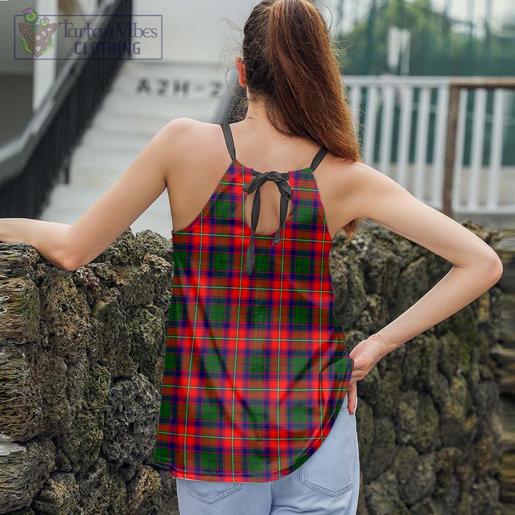 Tartan Vibes Clothing Riddell Tartan Loose Halter Neck Camisole