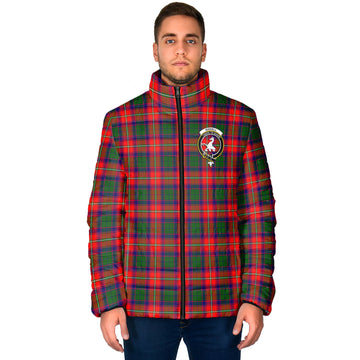 Riddell Tartan Padded Jacket with Family Crest