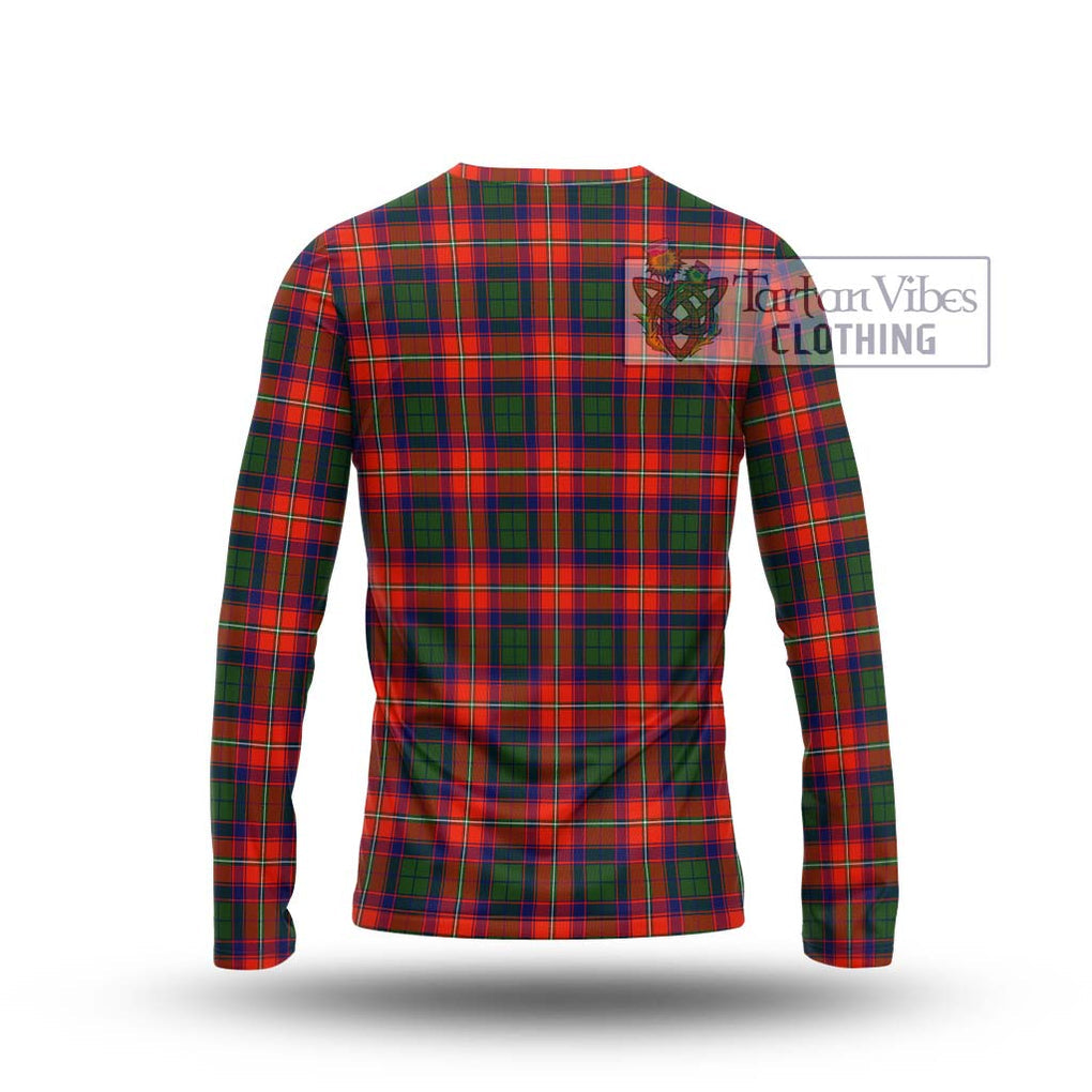 Riddell Tartan Long Sleeve T-Shirt with Family Crest DNA In Me Style - Tartanvibesclothing Shop