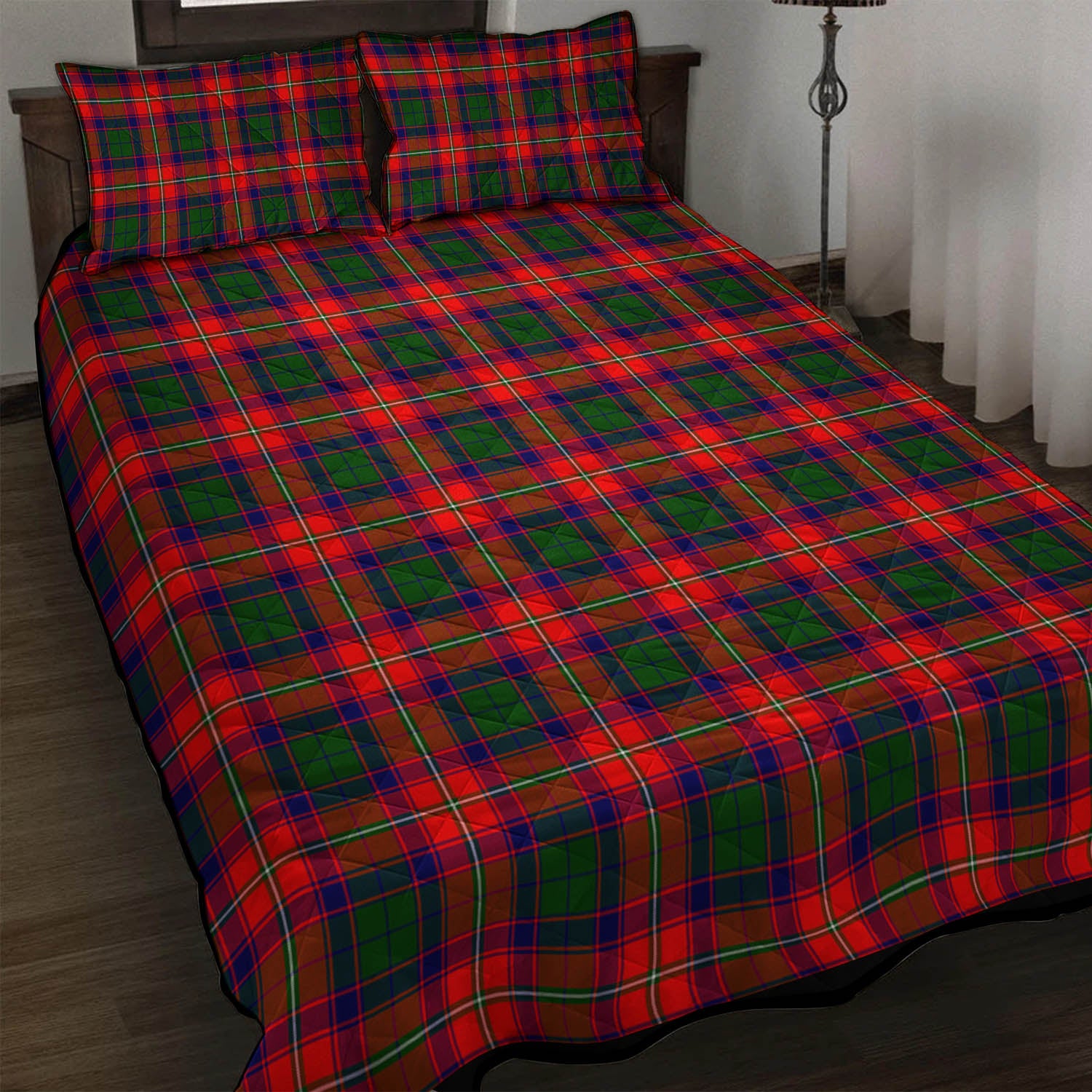 Riddell Tartan Quilt Bed Set - Tartan Vibes Clothing