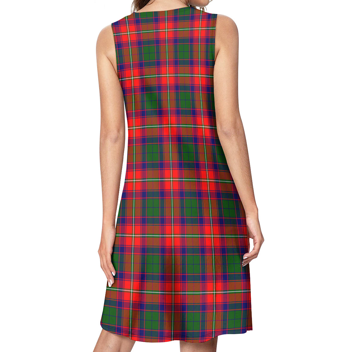 Riddell Tartan Womens Casual Dresses - Tartanvibesclothing