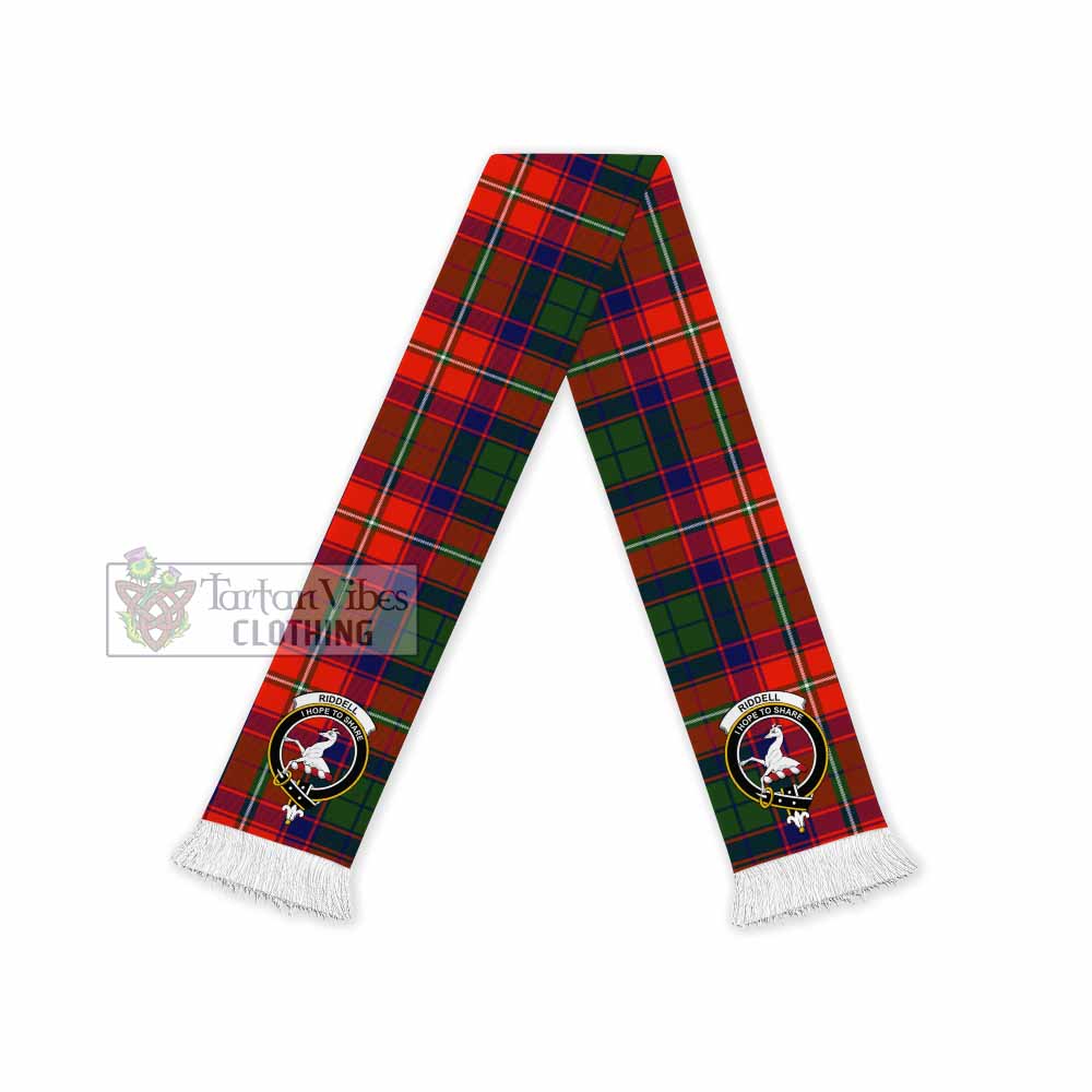 Tartan Vibes Clothing Riddell Tartan Ruffneck Scarf with Family Crest