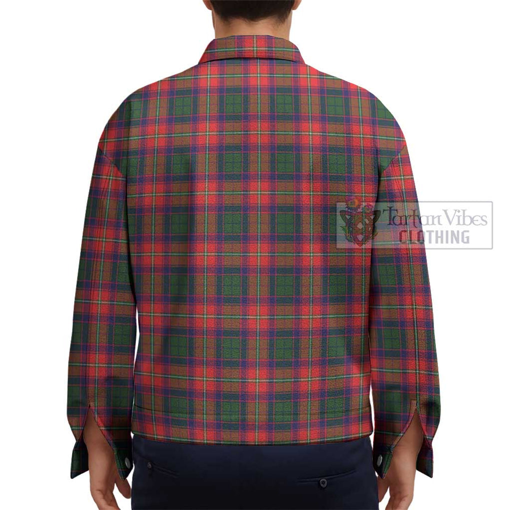 Riddell Tartan Unisex Lapel Cotton Jacket - Tartan Vibes Clothing