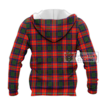 Riddell Tartan Knitted Hoodie with Family Crest DNA In Me Style - Tartanvibesclothing Shop
