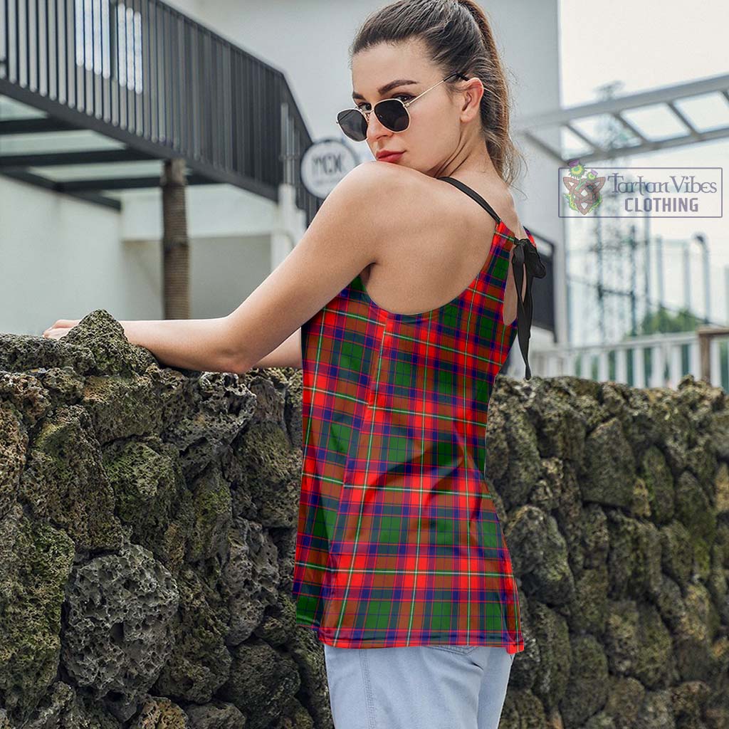 Tartan Vibes Clothing Riddell Tartan Loose Halter Neck Camisole