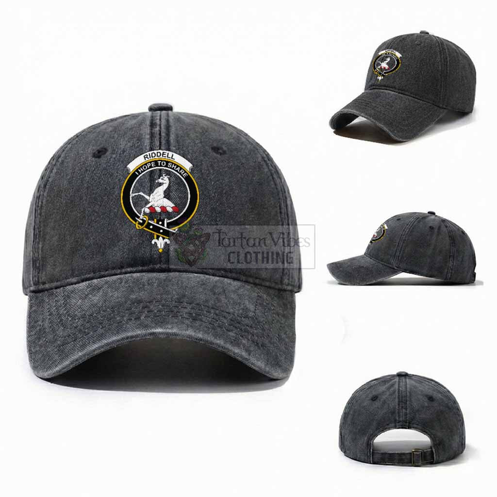 Riddell Scottish Clan Crest Washed Baseball Cap