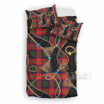 Riddell Scottish Tartan Twisted Ropes Stylized Bedding Set UK Bedding Set UK Double 79*79 inch - Tartan Vibes Clothing