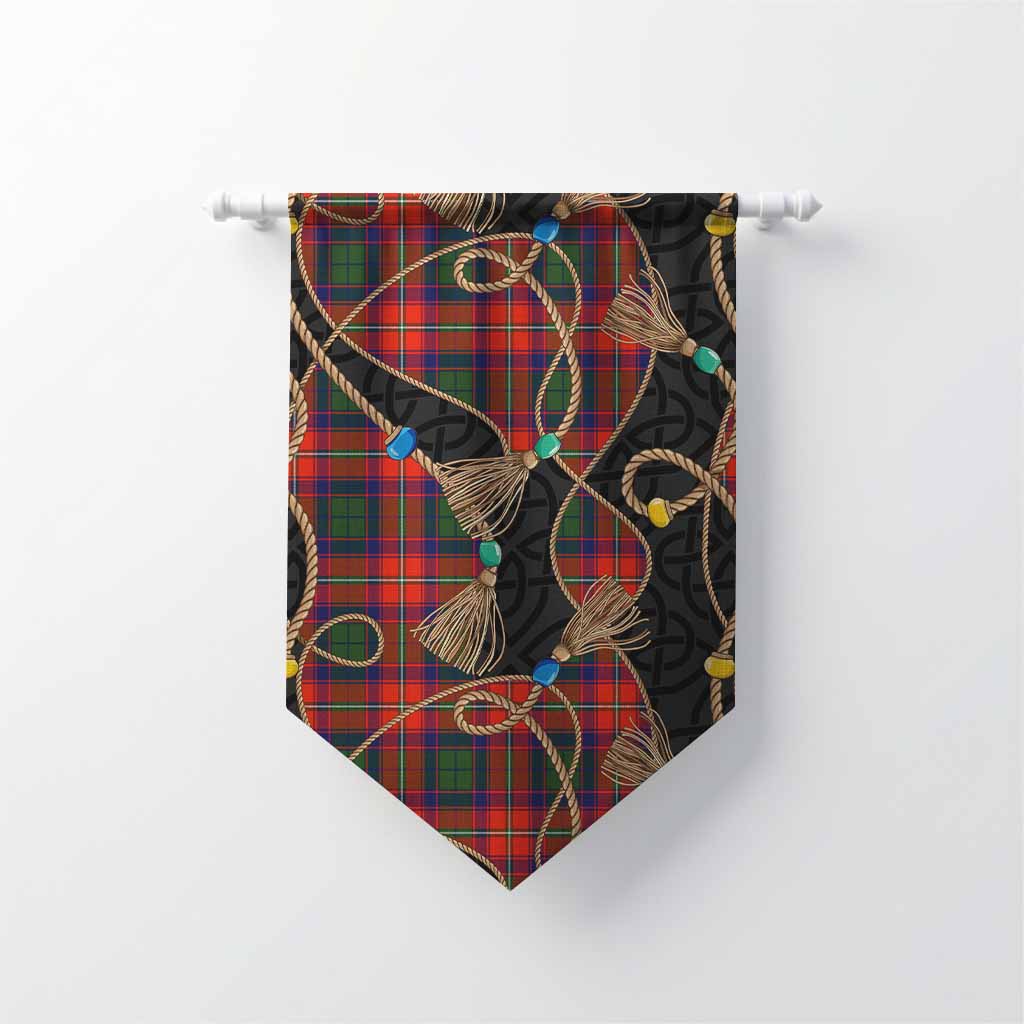 Riddell Scottish Tartan Twisted Ropes Stylized Gonfalon Chevron - Tartan Vibes Clothing