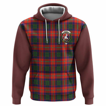 Riddell Tartan Accent Hoodie with Family Crest