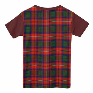 Riddell Tartan Accent Kid T-shirt with Family Crest