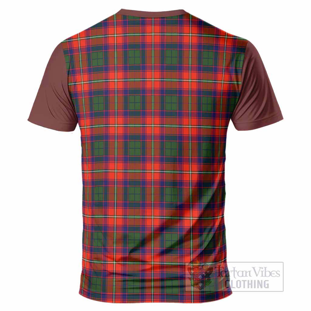Riddell Tartan Accent T-Shirt with Family Crest