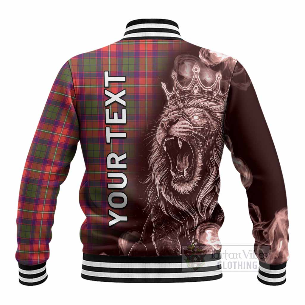 Riddell Tartan Baseball Jacket Roaring Lion Heritage