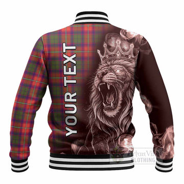 Riddell Tartan Baseball Jacket Roaring Lion Heritage
