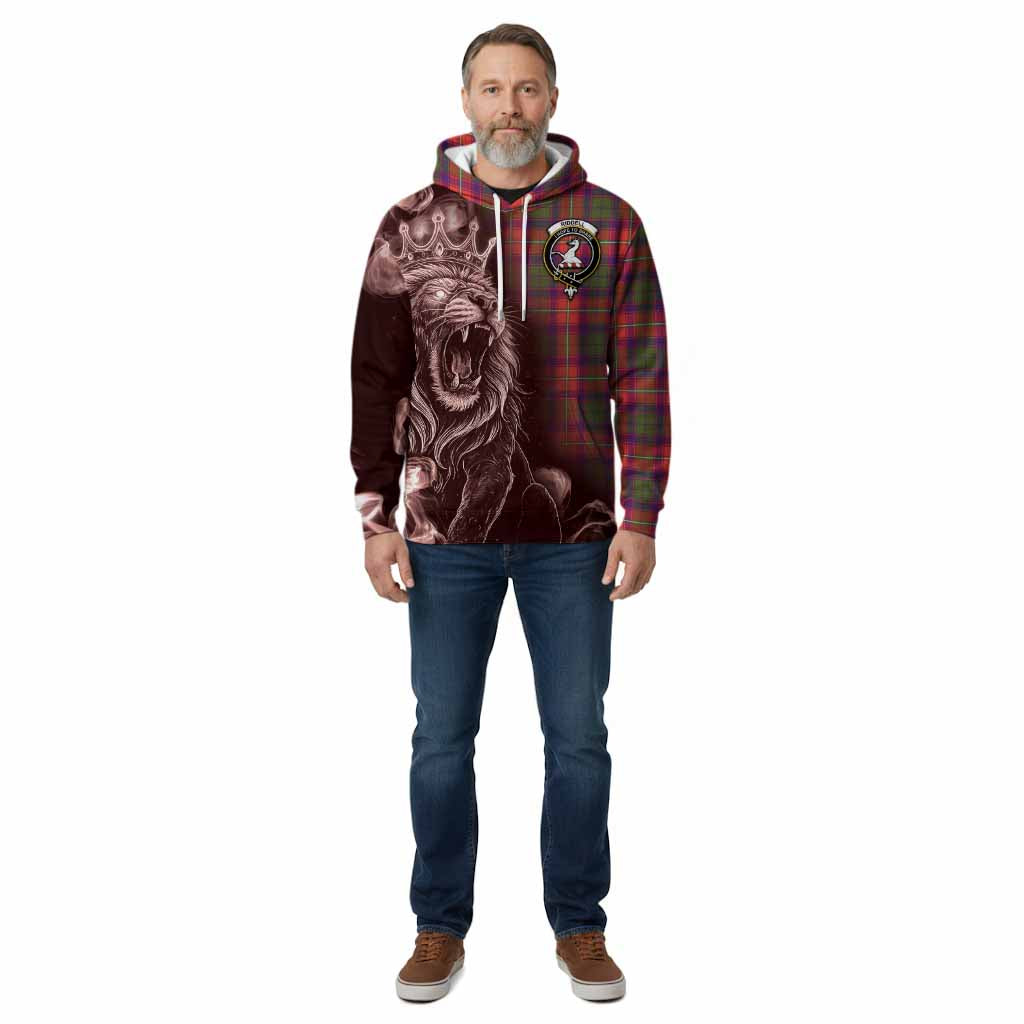 Riddell Tartan Cotton Hoodie Roaring Lion Heritage