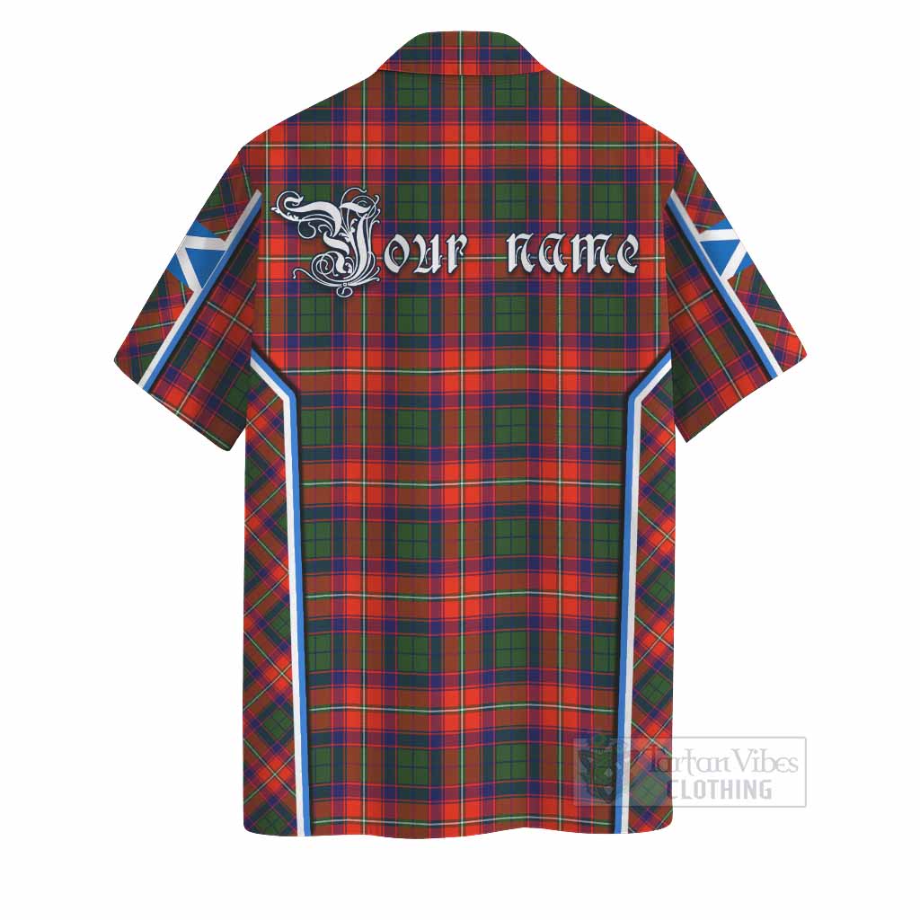 Riddell Tartan Crest Hawaiian Shirt Scotland Coat of Arm Flag Style - Tartan Vibes Clothing