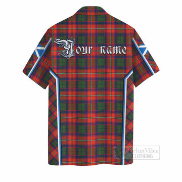 Riddell Tartan Crest Hawaiian Shirt Scotland Coat of Arm Flag Style - Tartan Vibes Clothing