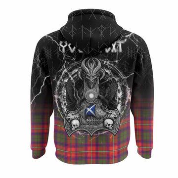 Riddell Tartan Crest Hoodie Celtic Odin's Raven Legacy