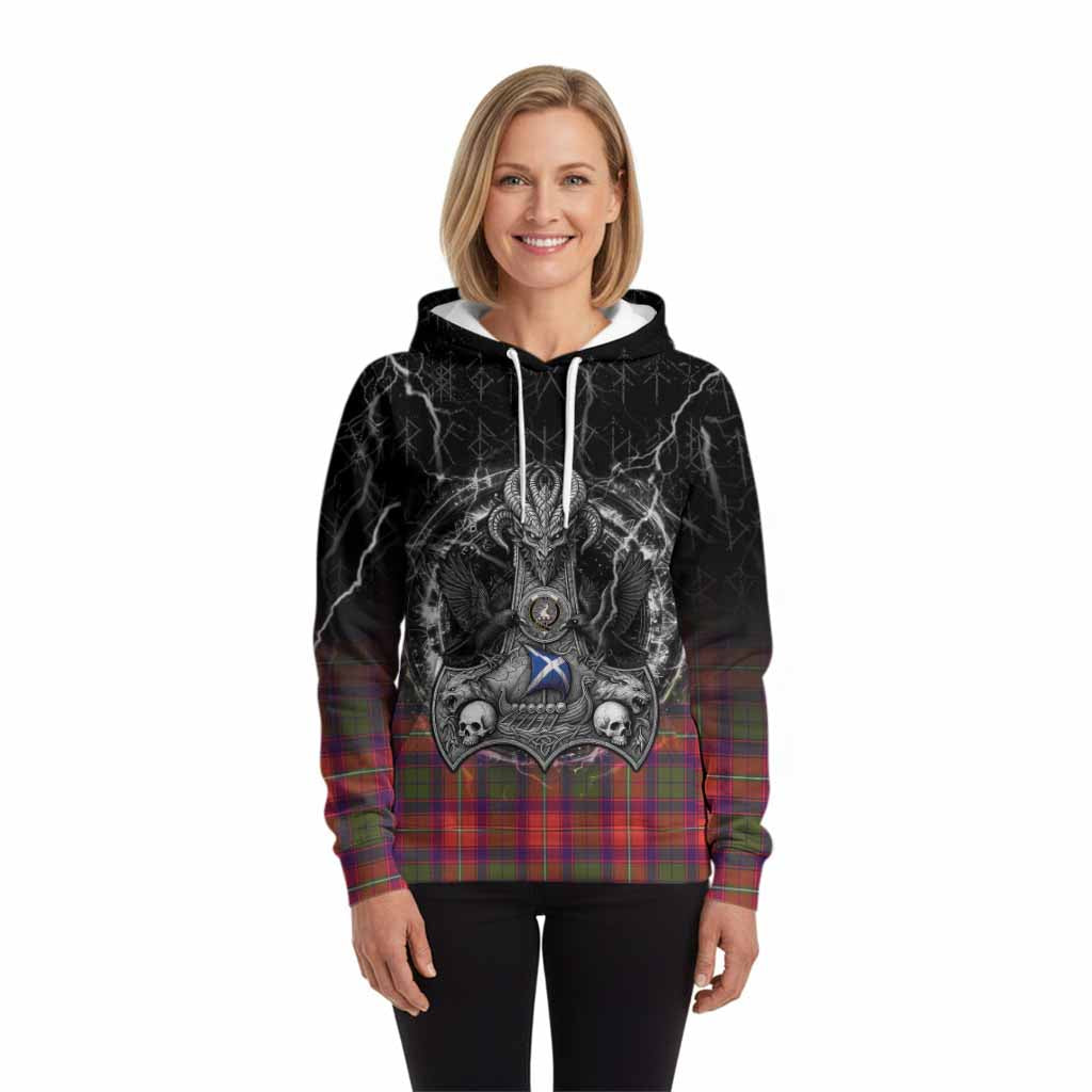 Riddell Tartan Crest Hoodie Celtic Odin's Raven Legacy