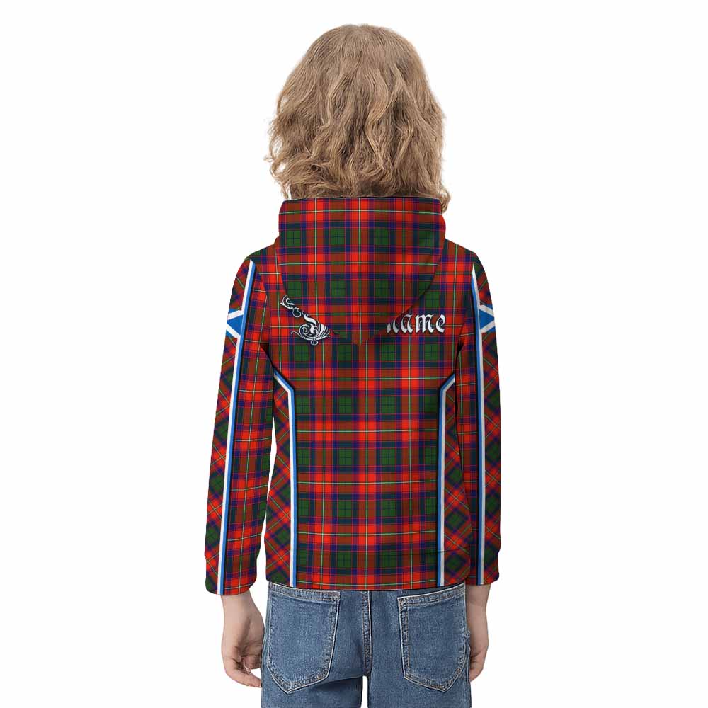 Riddell Tartan Crest Kid Hoodie Scotland Coat of Arm Flag Style - Tartan Vibes Clothing