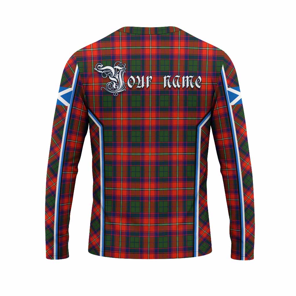 Riddell Tartan Crest Long Sleeve T-Shirt Scotland Coat of Arm Flag Style - Tartan Vibes Clothing