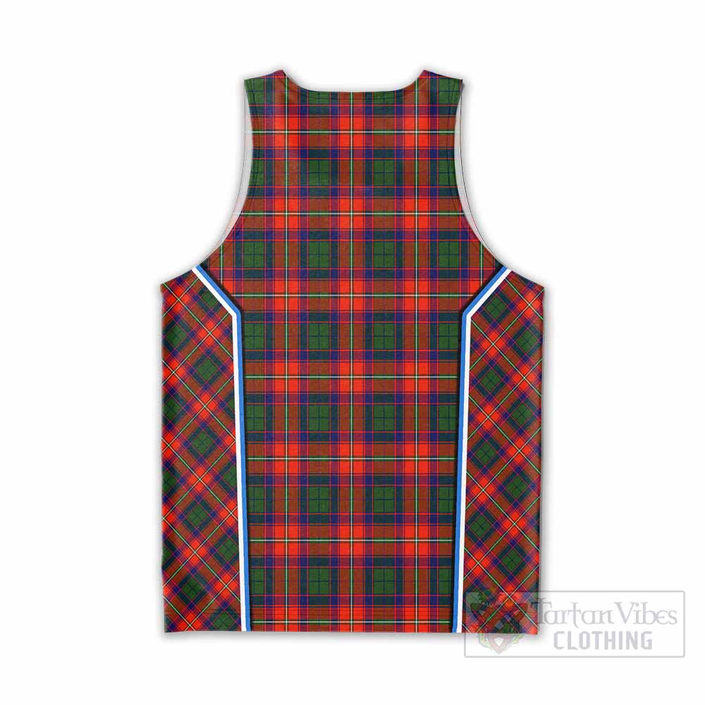 Riddell Tartan Crest Men Tank Top Scotland Coat of Arm Flag Style - Tartan Vibes Clothing