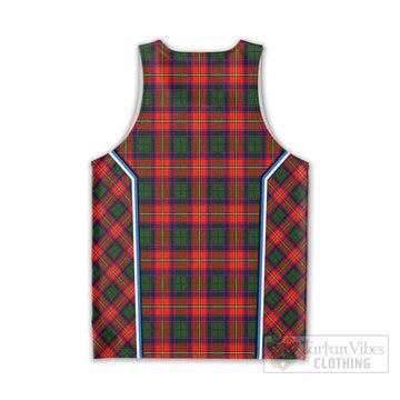 Riddell Tartan Crest Men Tank Top Scotland Coat of Arm Flag Style - Tartan Vibes Clothing