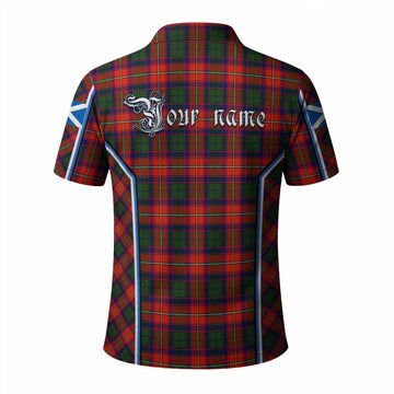 Riddell Tartan Crest Polo Shirt Scotland Coat of Arm Flag Style - Tartan Vibes Clothing
