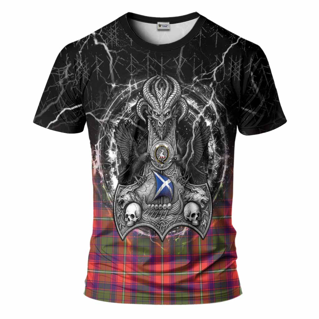 Riddell Tartan Crest T-Shirt Celtic Odin's Raven Legacy